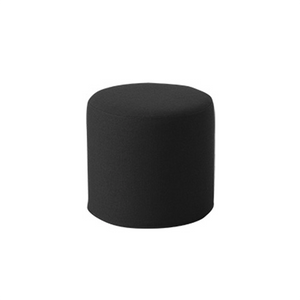 DRUMS, pouf high 45 x 40 cm, matador black 776