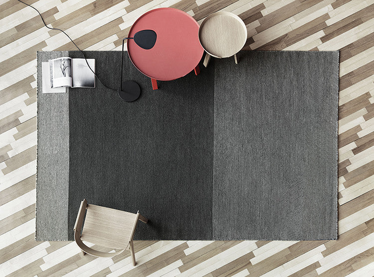 Varjo Rug, Dark Grey, 200 x 300 cm