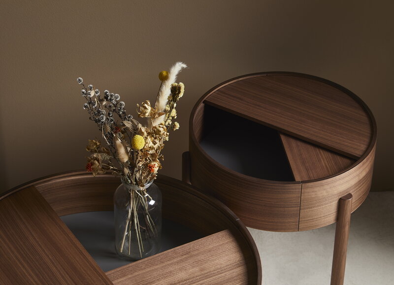 Arc Coffee Table, 66cm, Walnut