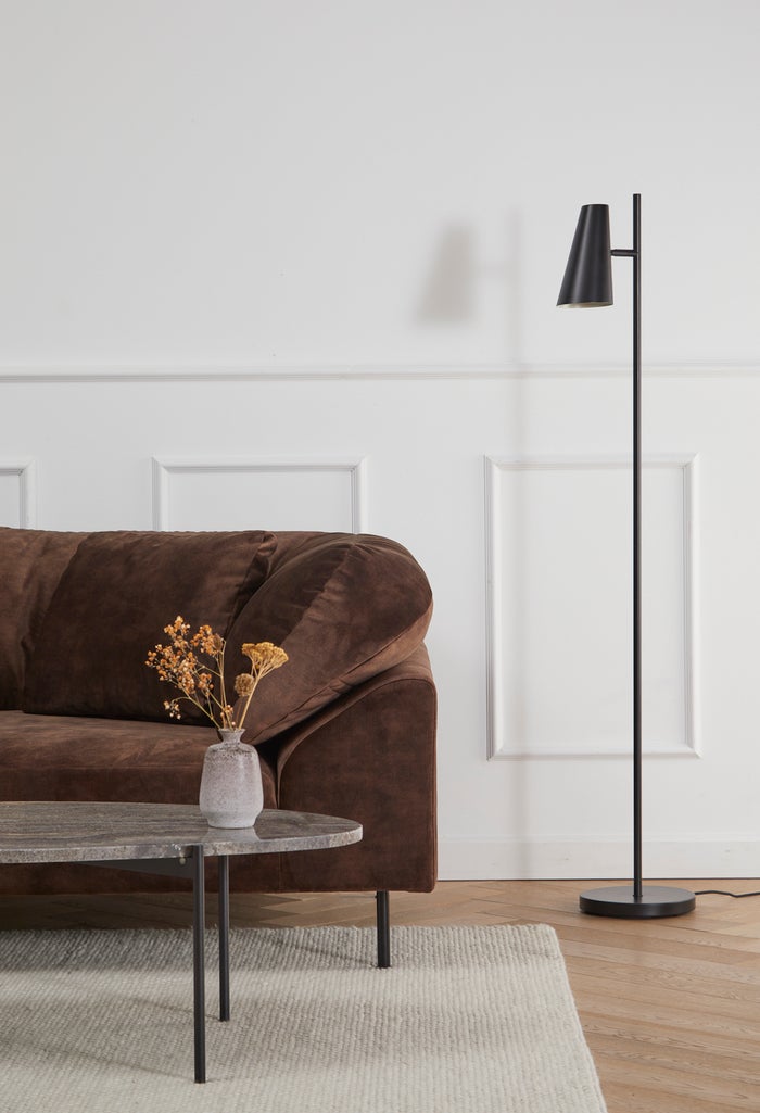 Cono Floor Lamp, Black