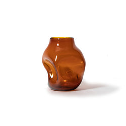 Boulder Vase Amber