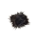 Black Icelandic Sheepskin Chairpad
