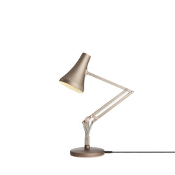 90 mini mini desk lamp, warm silver/blush