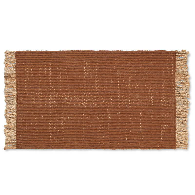 Block Mat, Dark Brick/Natural
