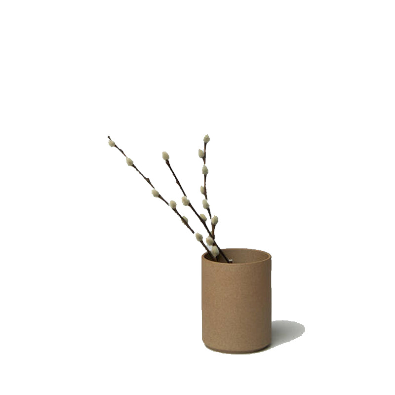 Hasami Planter, Tall, Brown *Does not come with Dish/Plate