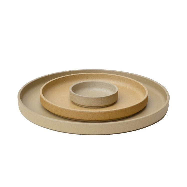 Hasami Porcelain Plate, 7.3" Brown