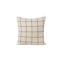 Calm Cushion, 50 x 50 cm, Camel/Black