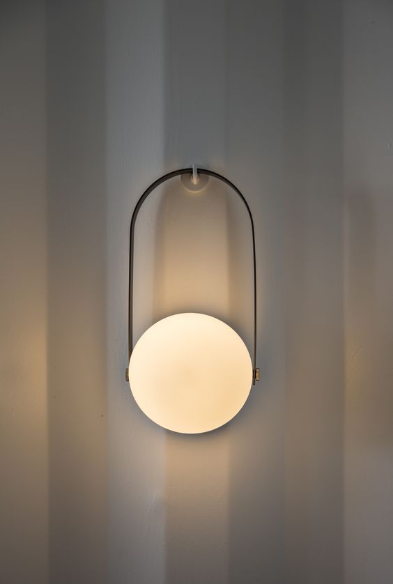 Carrie LED Lamp, Brushed Brass-Lighting-Audo-vancouver special