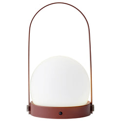Carrie LED Lamp, Burnt Red-Lighting-Audo-vancouver special