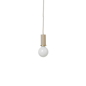 Collect LIghting, Socket Pendant Low - Cashmere