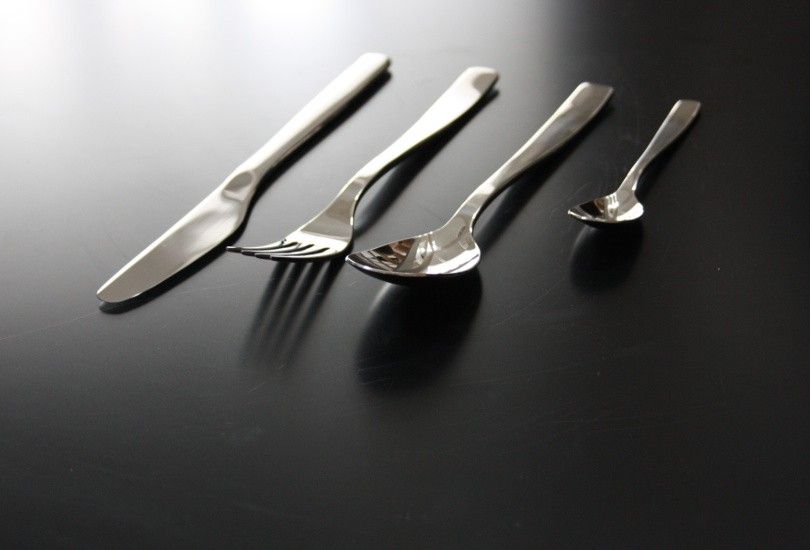Jasper Morrison KnifeForkSpoon, 5-Piece Cutlery Set