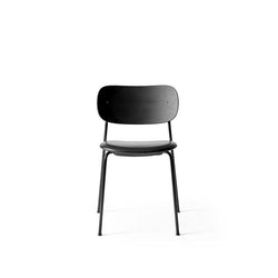 Co Chair, Black Oak Back, Black 0842 Seat , Black Legs-Chairs-Audo-vancouver special