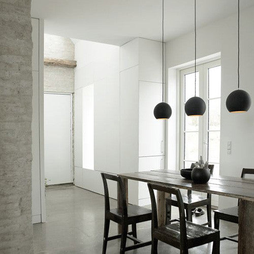 Topan Pendant, VP6, Black