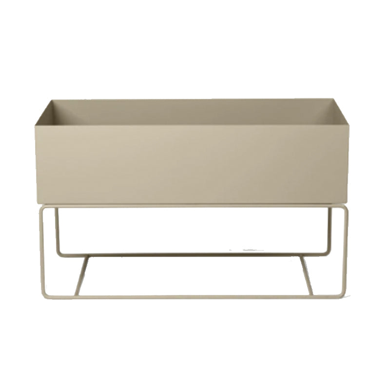 Plant Box Pot, large, cashmere