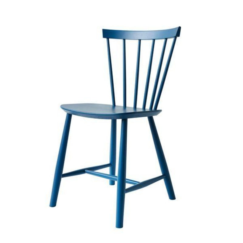 J46 Chair Poul Volther, Cobalt Dark Blue