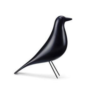 Eames House Bird, Alder/Black Lacquer, 11"x 3.25" x 11"