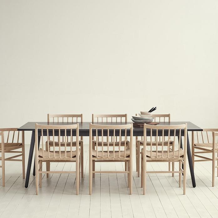 J80 Dining Chair, natural/oak