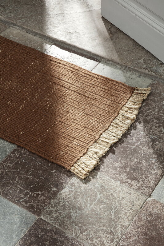 Block Mat, Dark Brick/Natural