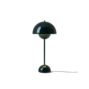Flowerpot Table Lamp VP3, Dark Green