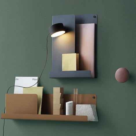 Post Wall Lamp, Black