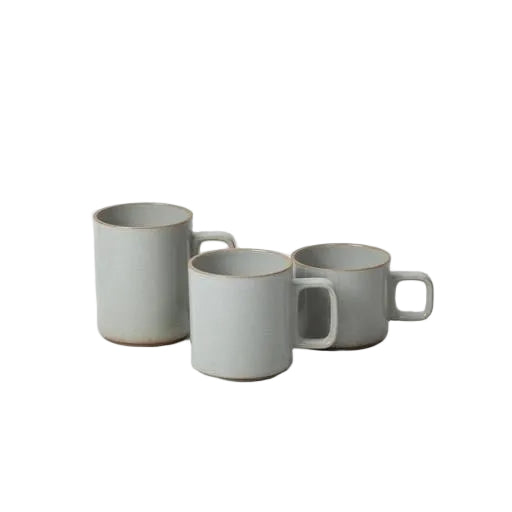 Hasami Mug, 13oz Gloss Grey