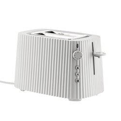 Plisse Toaster, White