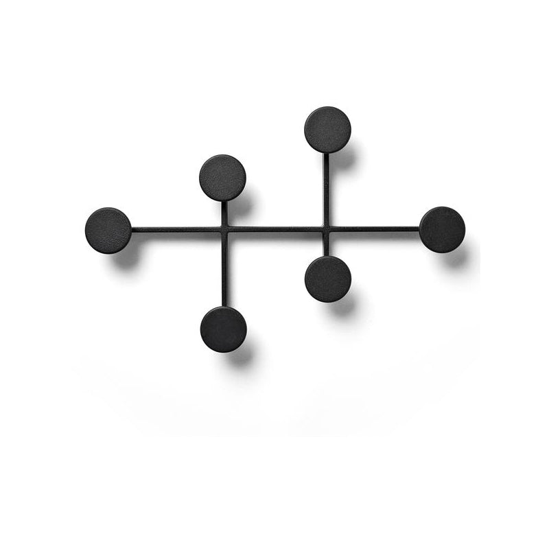 Afteroom Coat Hanger, Black-Hardware& - Hooks-Audo-vancouver special
