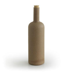 Hasami Porcelain Bottle, Brown