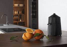 Plisse Electric Citrus Squeezer, Black
