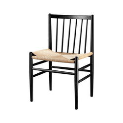 J80 Dining Chair, Black/oak