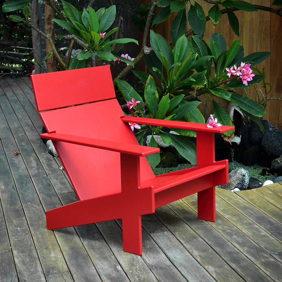 Lollygagger Lounge Chair, Red