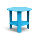Lollygagger Round Side Table, Sky Blue, 16"