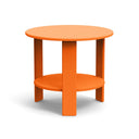 Lollygagger Round Side Table, Orange, 16"
