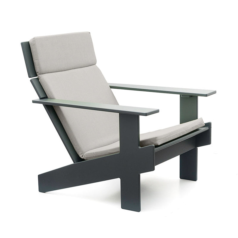 Lollygagger Lounge Cushion, Cast Silver