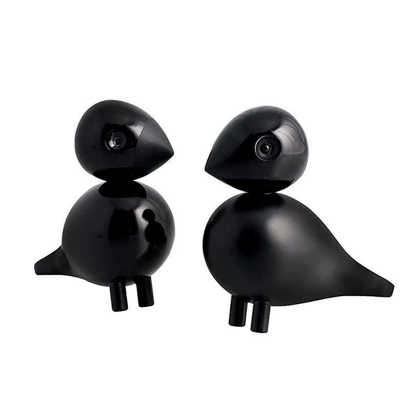 Kay Bojesen Lovebirds, Black (set/2)