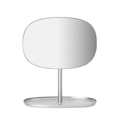 Flip Mirror, Matte Steel