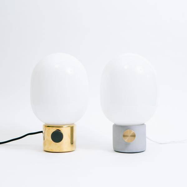 Audo | JWDA Table Lamp, Light Grey Concrete/Brass