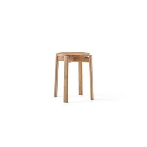 Passage Stool, Natural Oak-Stools-Audo-vancouver special