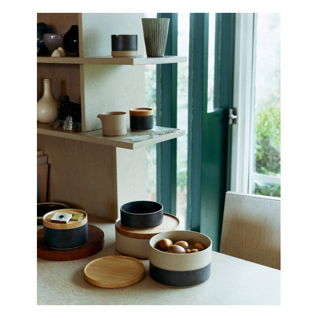 Hasami Porcelain Bowl, Small High, Black