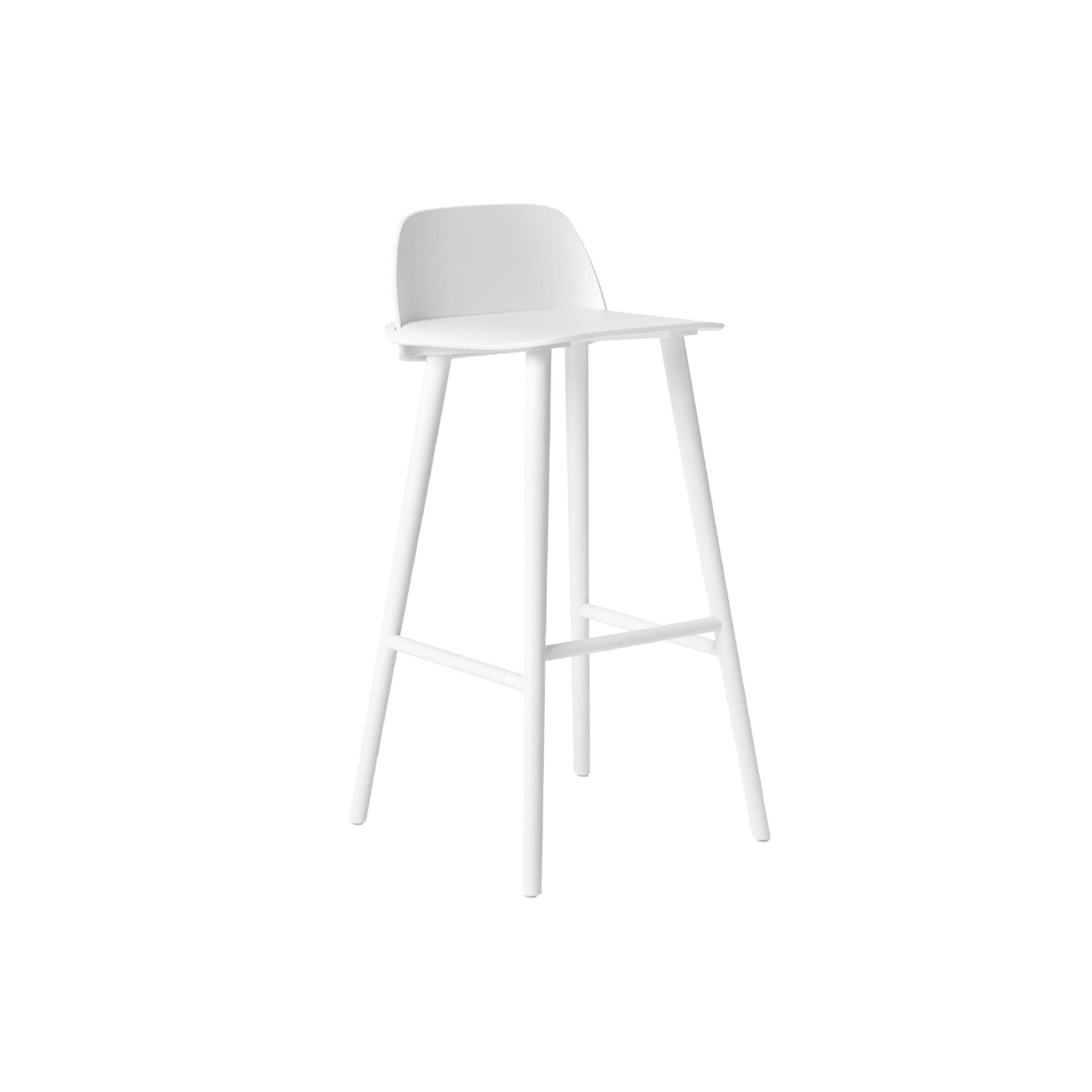 Nerd Stool, White 65 cm