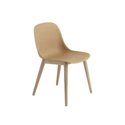 Fiber Side Chair, Ochre Seat/Oak base