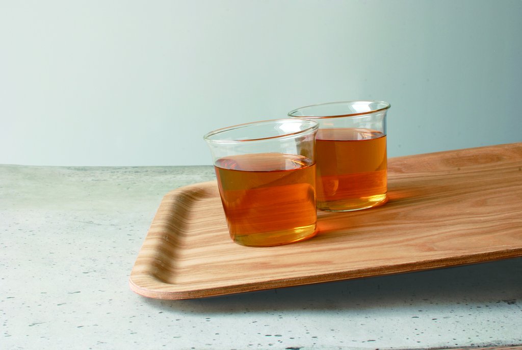 Kinto Non Slip Square Tray, 6.3" Willow