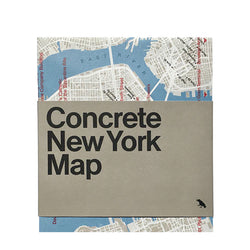 Concrete New York Map
