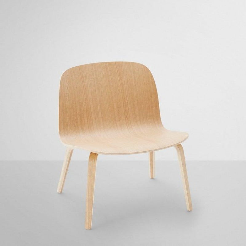 Visu Lounge Chair, Natural Oak