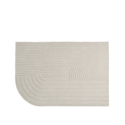 Revelo Rug, Off White, 5'6