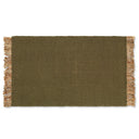 Block Mat, Olive/Natural