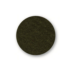 Felt coaster round, 21cm, olive dunkel