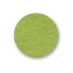 Felt placemat round, 27cm, olive hell