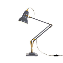 Original 1227 Brass Desk Lamp, Elephant Grey