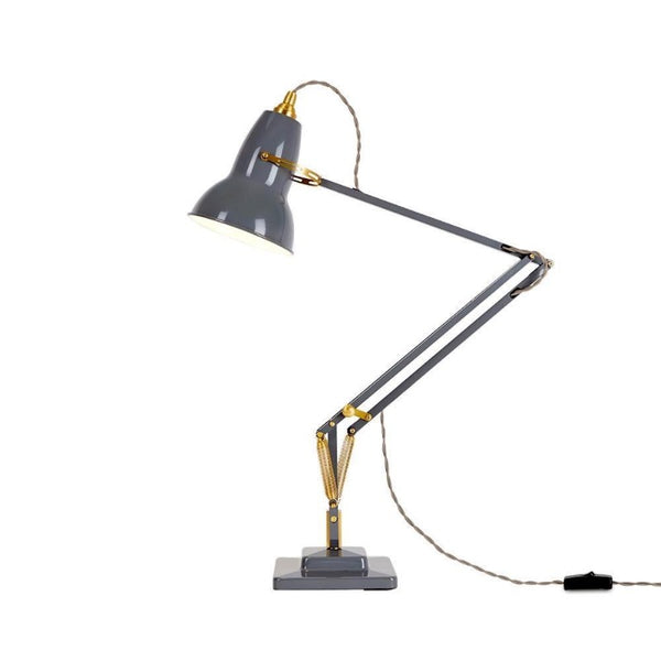 Original 1227 Brass Desk Lamp, Elephant Grey – vancouver special